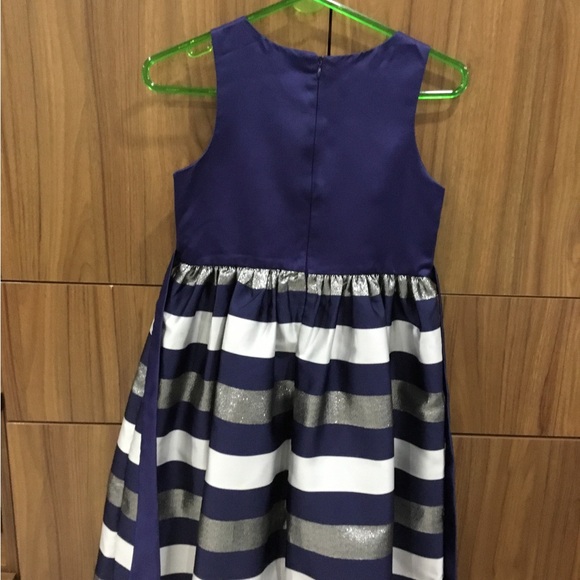 Kids Formal Navy Blue Dress, in Great Condition - Picture 5 of 8